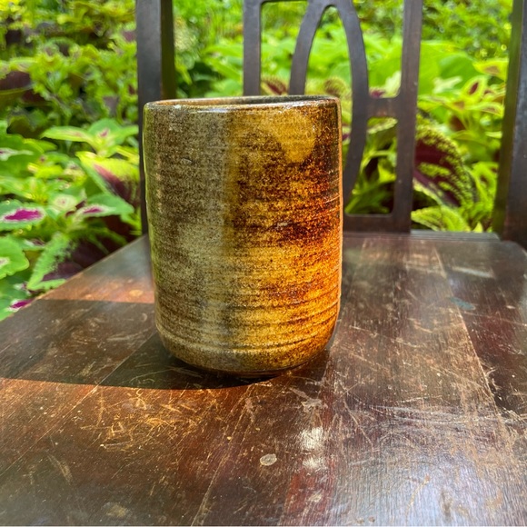 Artisan Pottery Small Vase - Picture 3 of 6